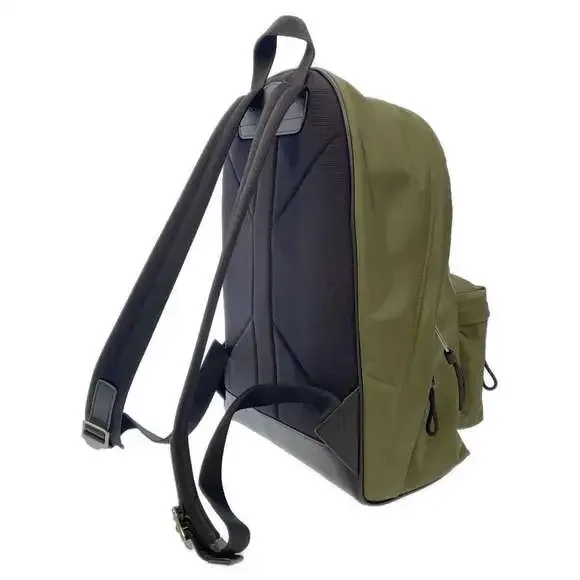 Burberry Backpack Nylon Khaki #104740B51B - Picture 2 of 13